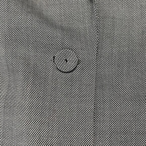 Lafayette 148 New York Virgin Wool One-Button Blazer Gray Size 4 - Picture 6 of 7